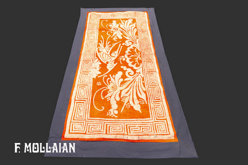 Tibetan Antique Felt Rug n°:28415098